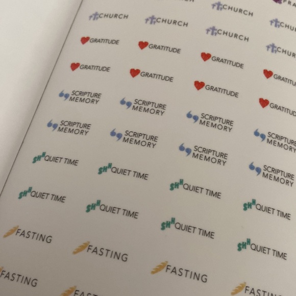 NWT‼️ Christian Planner Productivity Stickers - Picture 3 of 6